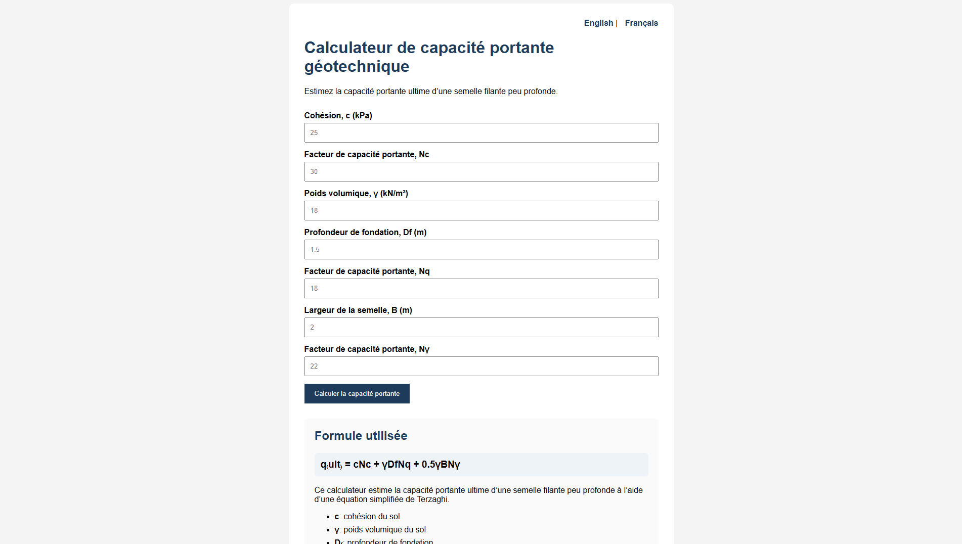 a picture of the bearing-capacity website